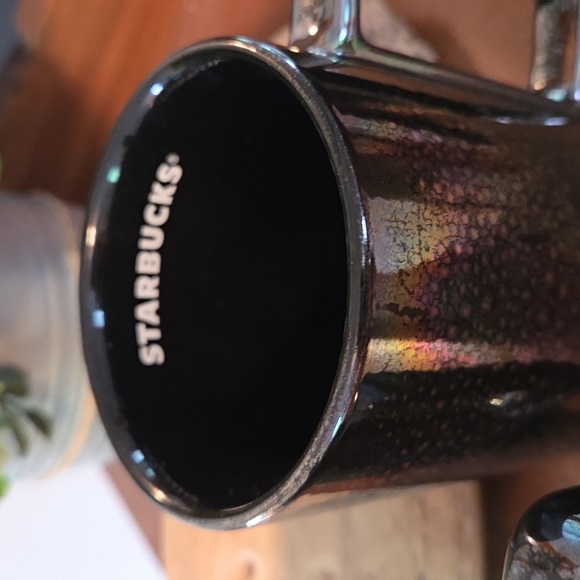 Starbucks Iridescent Rainbow Textured Mugs Set - Picture 3 of 6
